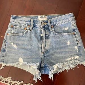 agolde parker swampmeet shorts